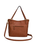 Sirin Double Handle Shoulder Bag - Tan