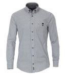 Print Leisure Long Sleeve Shirt - Red