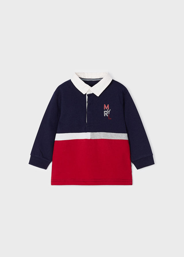 L/s Polo - Red