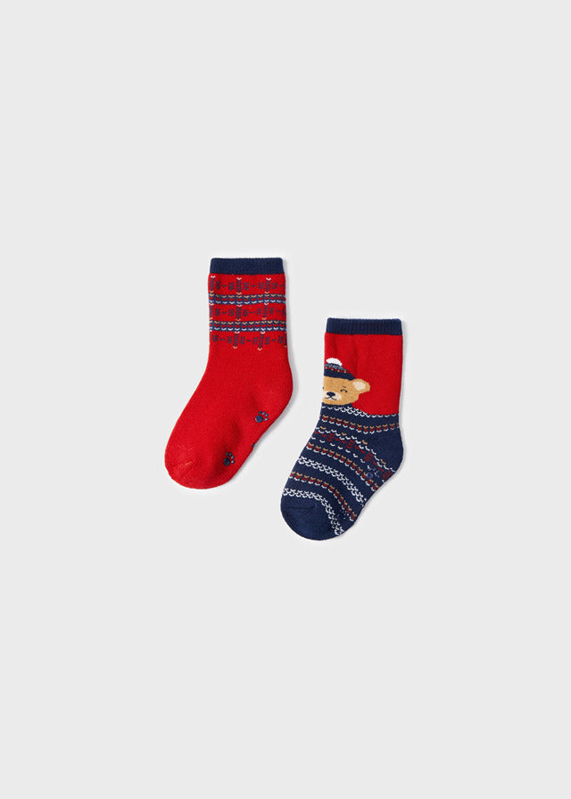 Anti-slip Socks Set - Red