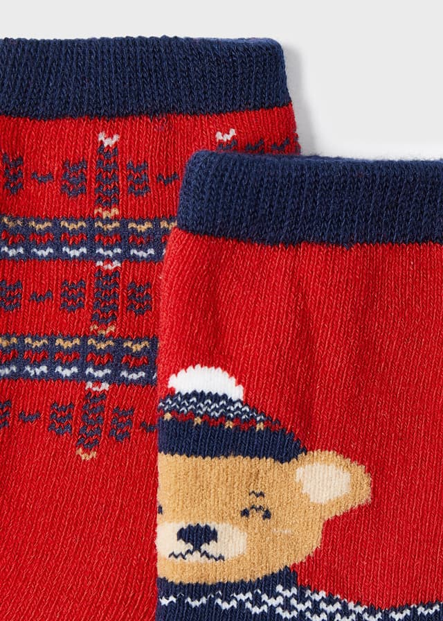 Anti-slip Socks Set - Red