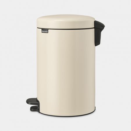 Newlcon 12 Litre Pedal Bin Soft Beige