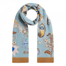 Deer Scarf - Turquoise