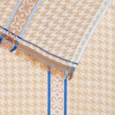 Dogtooth Jacquard Scarf - Camel