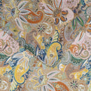 Winter Flowers Scarf - Olive