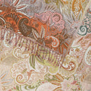 Boiled Flowers Scarf - Olive