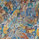Paisley Flowers Scarf - Camel