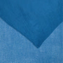 Solid Pleated Scarf - Dark Blue