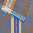 Love To Travel Jacquard Scarf - Dark Blue