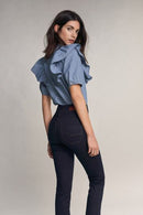 Secret Push In Slim - Dark Wash