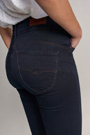 Secret Push In Skinny - Dark Wash