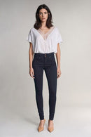 Secret Push In Skinny - Dark Wash