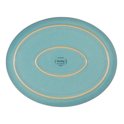 Azure Coast Oval Platter
