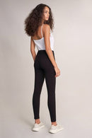 Push Up Wonder High Waisted Capri - Black