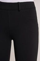 Push Up Wonder High Waisted Capri - Black