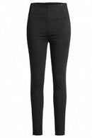 High Waisted Capri Jegging - Black