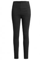 High Waisted Capri Jegging - Black