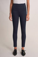 High Waisted Capri Jegging - Blue