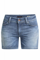 Push Up Wonder Shorts - Mid Wash