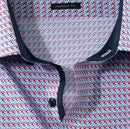 Luxor Modern Fit Shirt - Dark Red