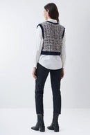 Elba 2 In 1 Vest & Shirt - Blue Print