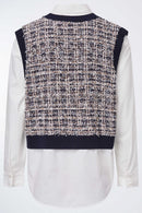 Elba 2 In 1 Vest & Shirt - Blue Print