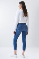 Secret Glamour Capri - Mid Wash