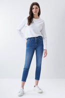 Secret Glamour Capri - Mid Wash