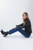 Secret Push In Slim Jean - Mid Wash