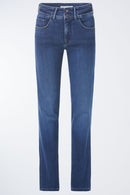 Secret Push In Slim Jean - Mid Wash