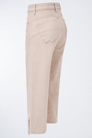 Secret Glamour Cropped Jean - White