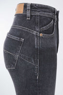 Secret Glamour Cropped Jean - Black