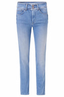 Secret Push In Slim Jean - Light Wash