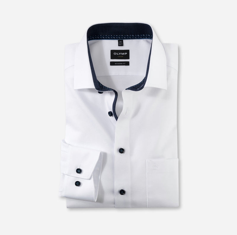Modern Fit Shirt - White