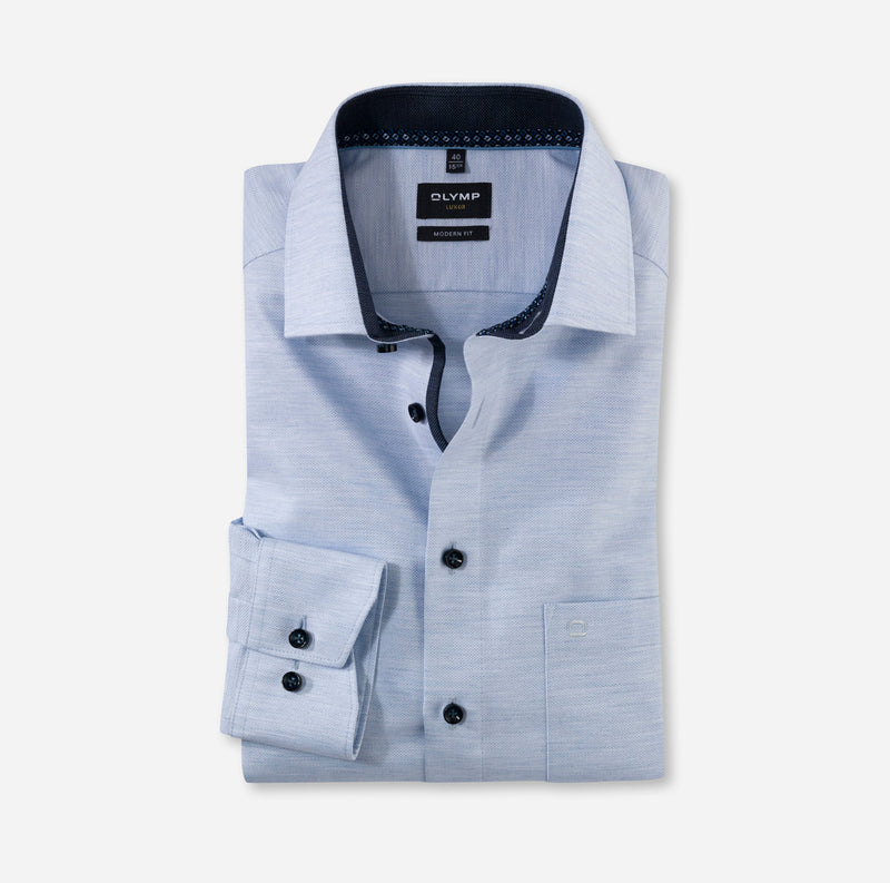 Modern Fit Shirt - Blue