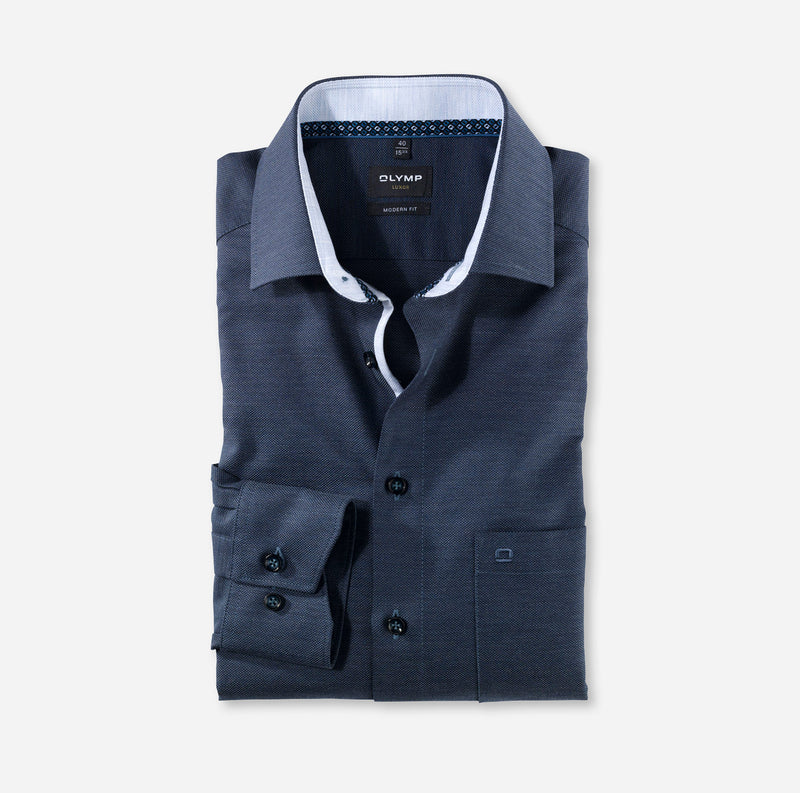Modern Fit Shirt - Marine