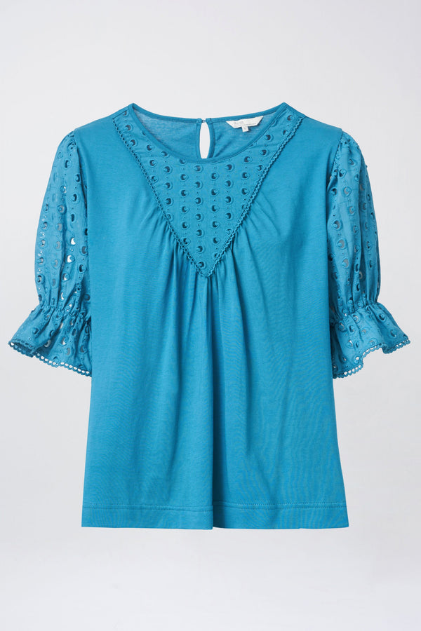 Brazil Short Sleeve T-shirt - Turquoise