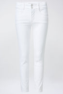 Secret Cropped Skinny - White
