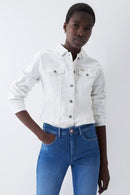 Santa Fe Denim Jacket - White