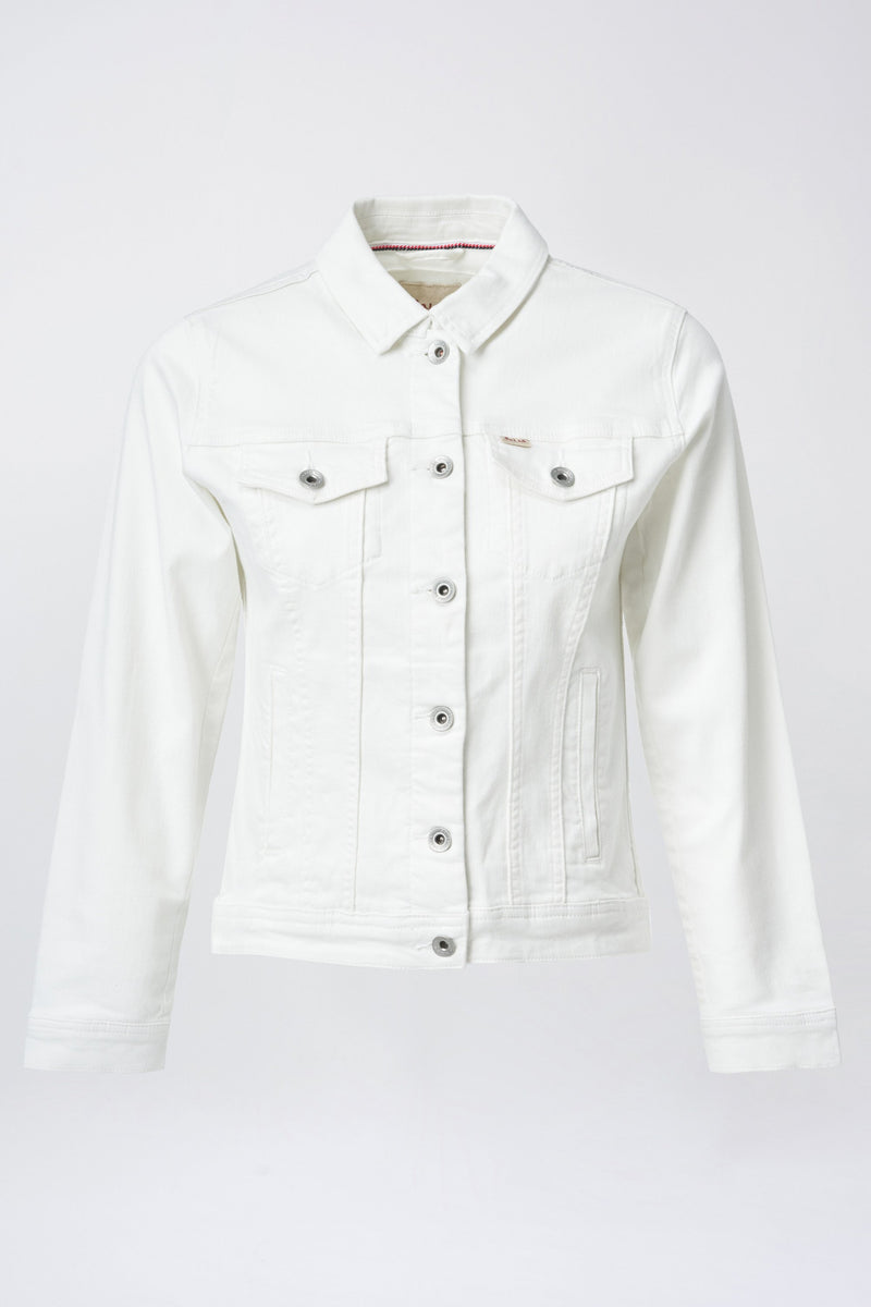 Santa Fe Denim Jacket - White