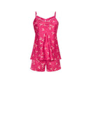 Spaghetti Strap Shorty Pyjama - Pink