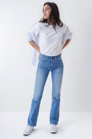 Secret Push In Bootcut Jean - Blue