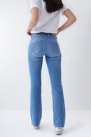 Secret Push In Bootcut Jean - Blue