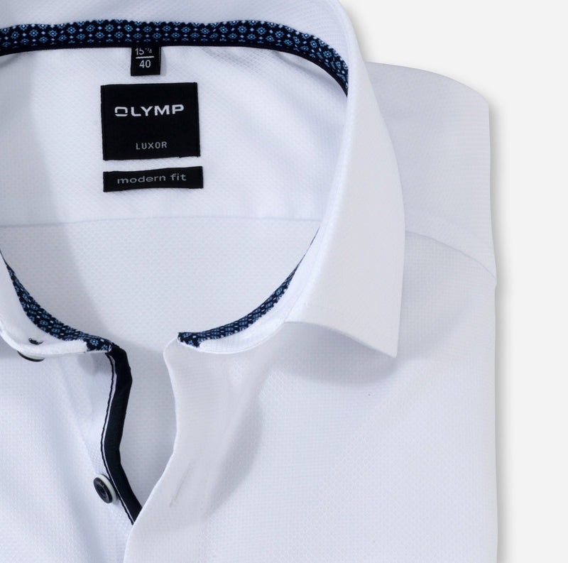 Luxor Modern Fit Shirt - White