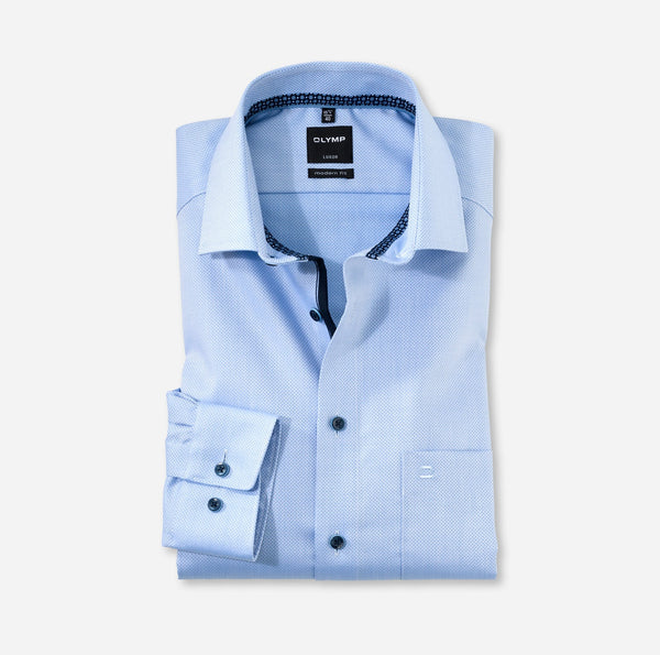 Luxor Modern Fit Shirt - Blue