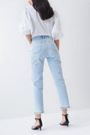 True Cropped Jean - Blue