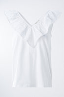 Cains Sleeveless T-shirt - White