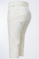 Secret Crop Jean - White