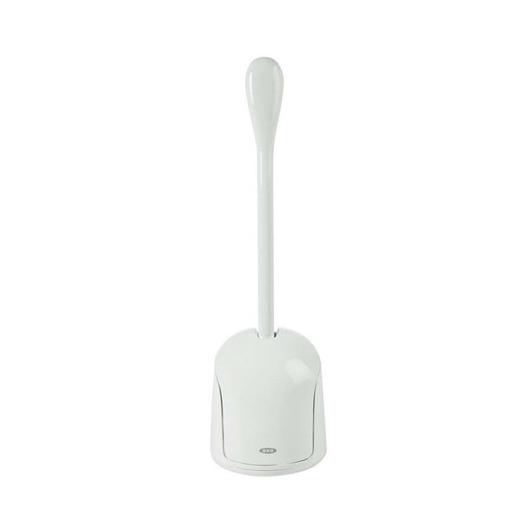 Compact Toilet Brush & Container White