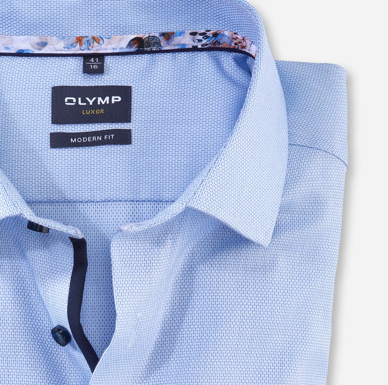 Luxor Modern Fit Shirt - Blue